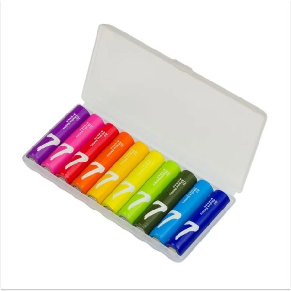 Батарейки алкалиновые ZMI Rainbow, AAA, 10 шт.